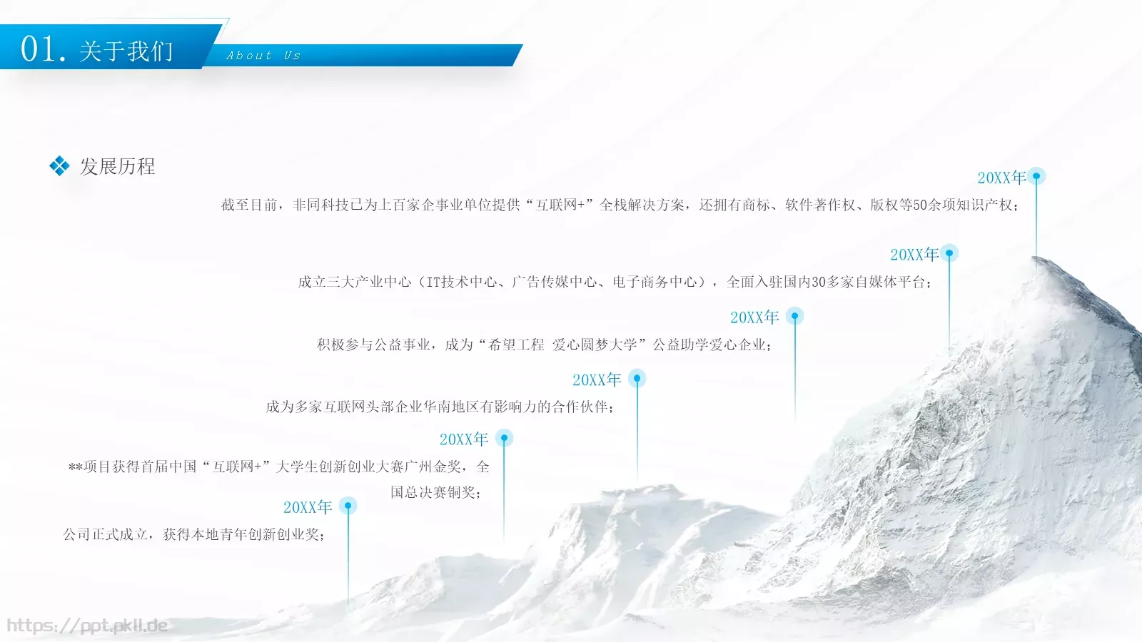 企业宣传公司介绍PPT模板 第 5 页预览图