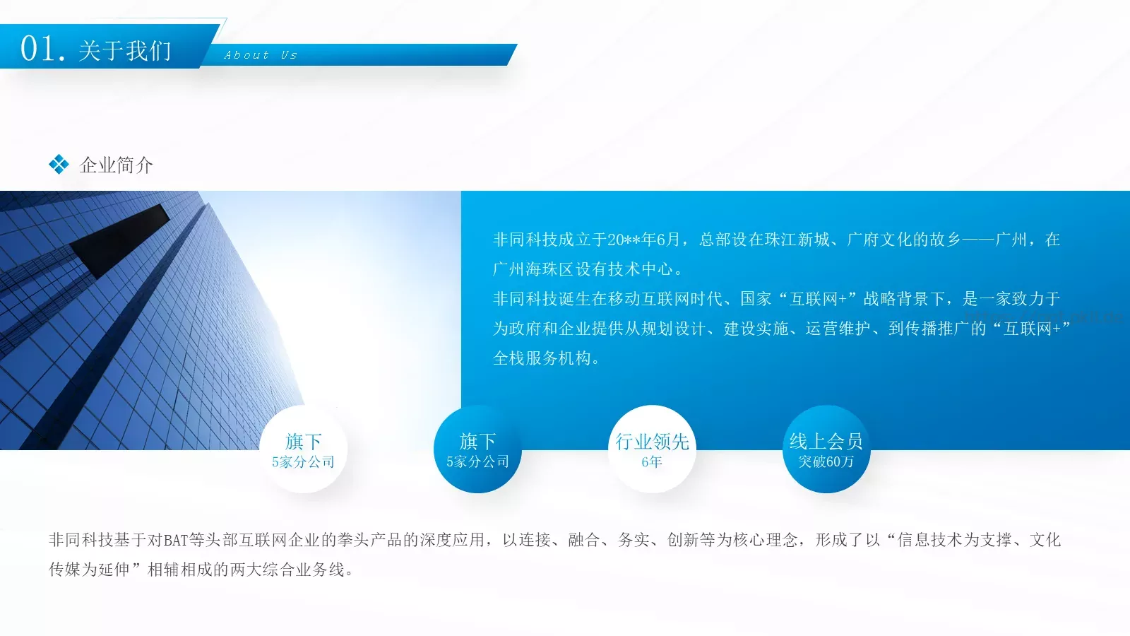 企业宣传公司介绍PPT模板 第 4 页缩略图