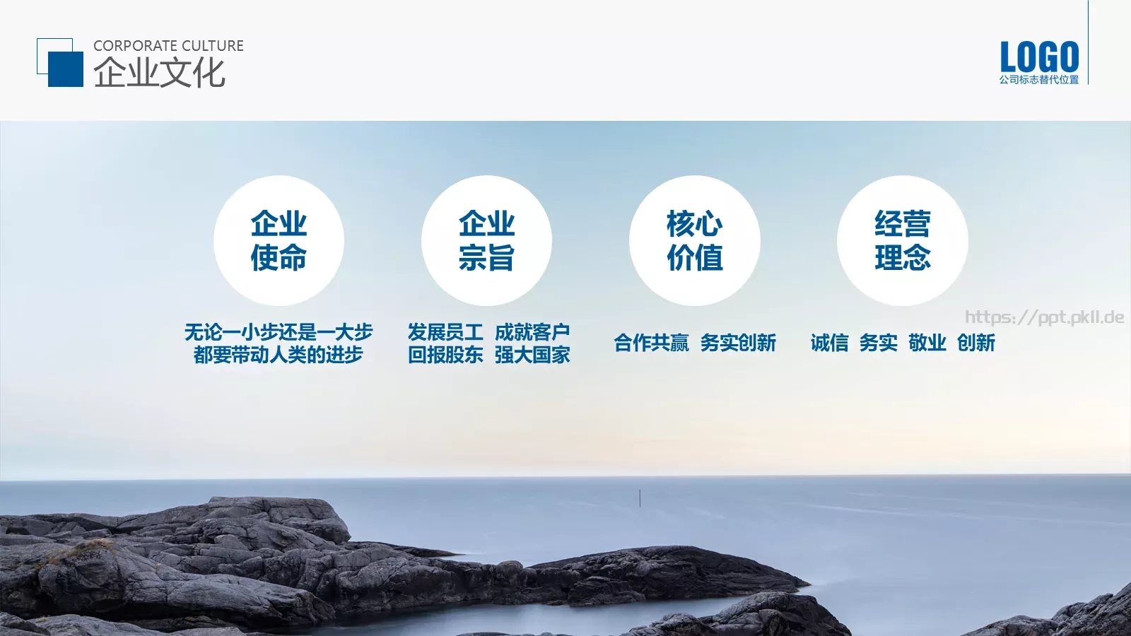 公司介绍PPT模板 第 6 页预览图
