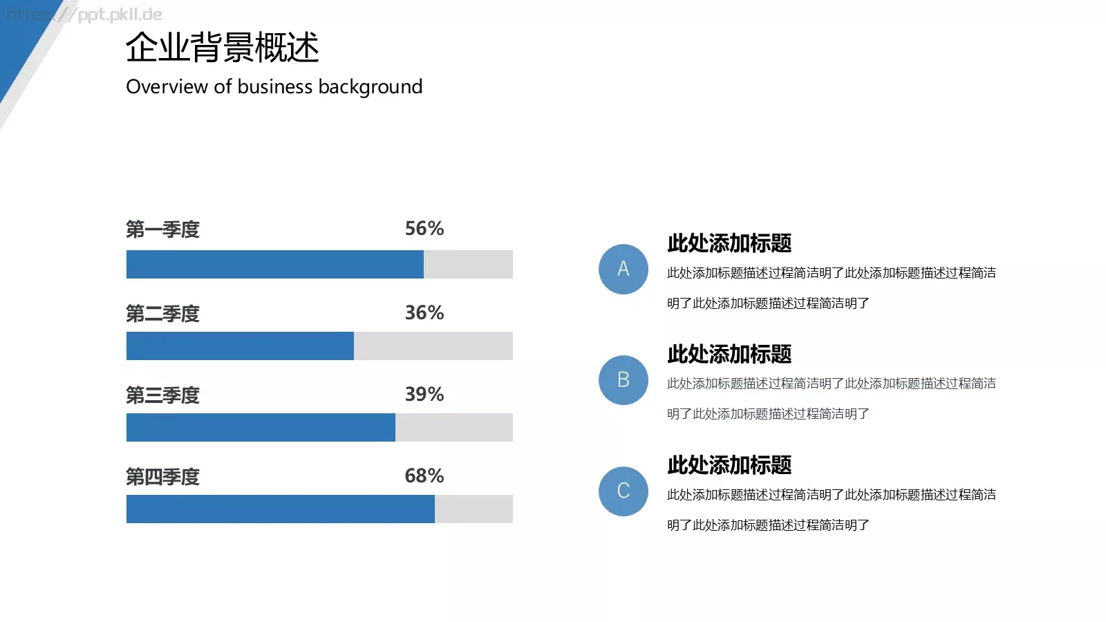 公司介绍PPT模板 第 5 页预览图