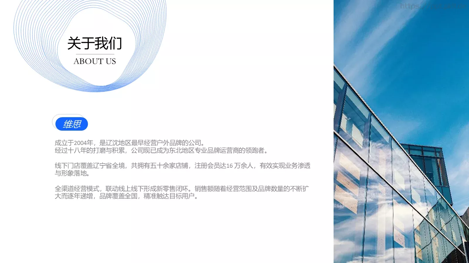 运动点亮生命公司简介PPT模板 第 4 页缩略图
