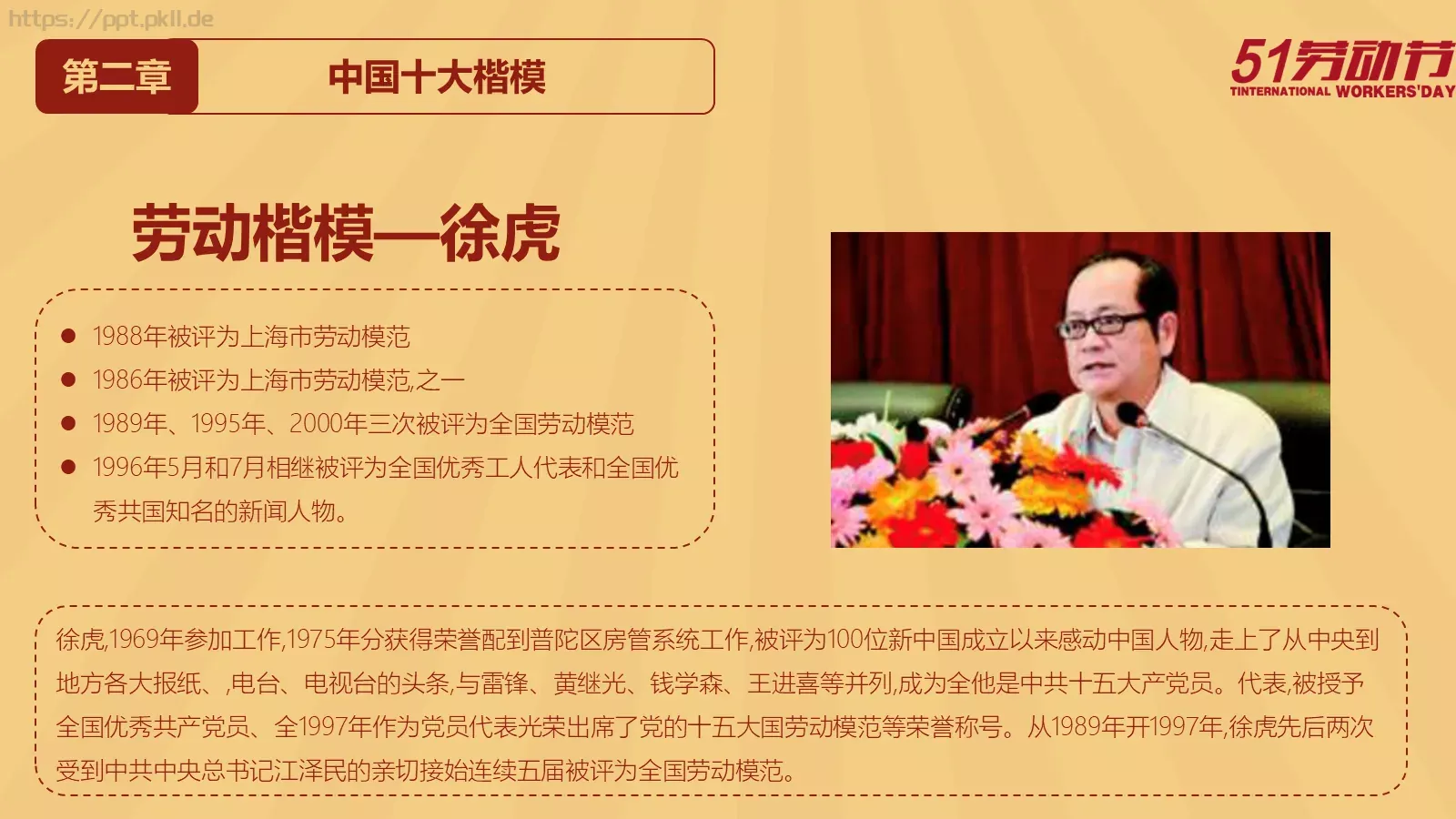 劳动节PPT模板 第 7 页预览图