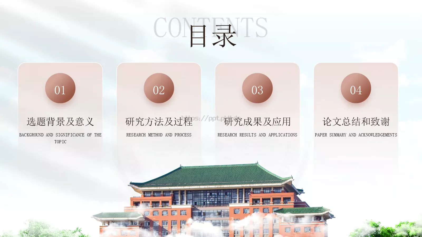工科毕业论文答辩PPT模板 第 2 页缩略图