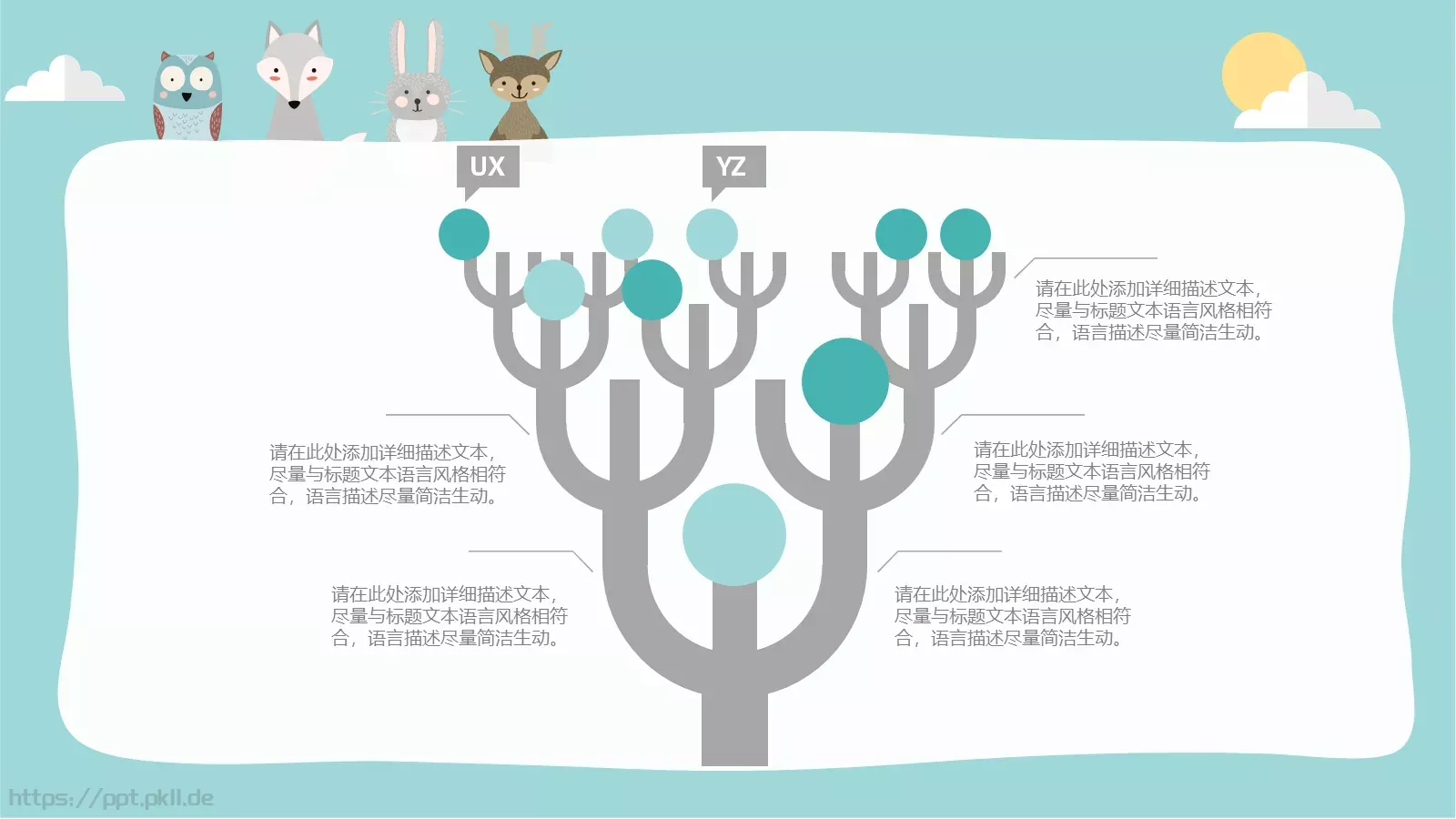 幼儿园教育课件PPT模板 第 6 页预览图
