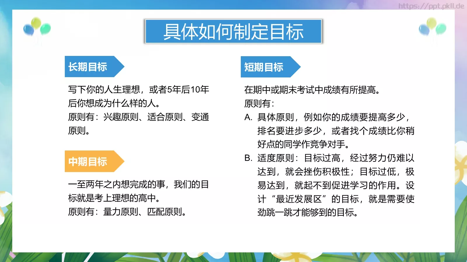 养成好习惯主题班会PPT模板 第 10 页预览图