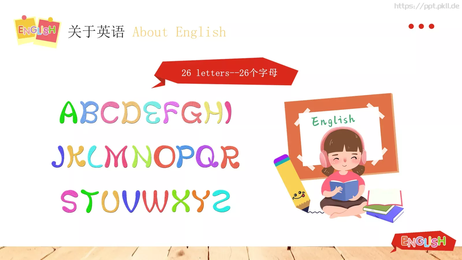 小学英语开学第一课教学课件PPT模板 第 6 页预览图