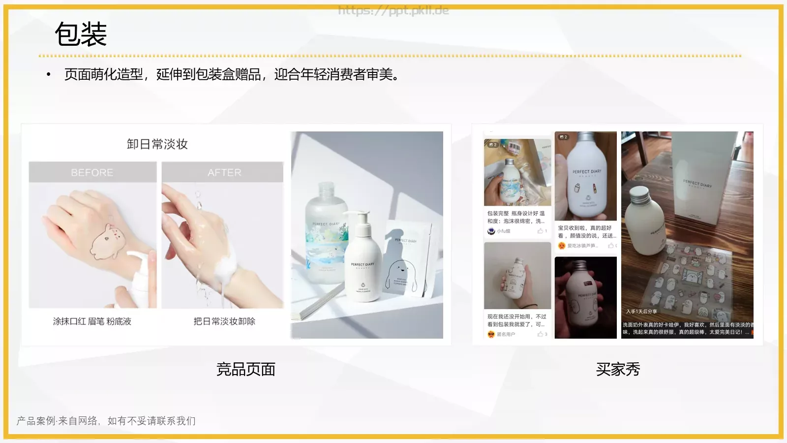 产品介绍竞品页面PPT模板 第 6 页预览图