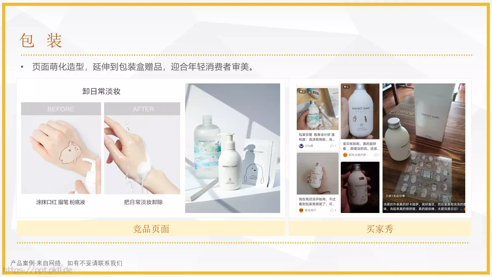 产品介绍竞品页面PPT模板 第 9 页预览图