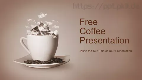 咖啡店商业计划PPT模板 缩略图