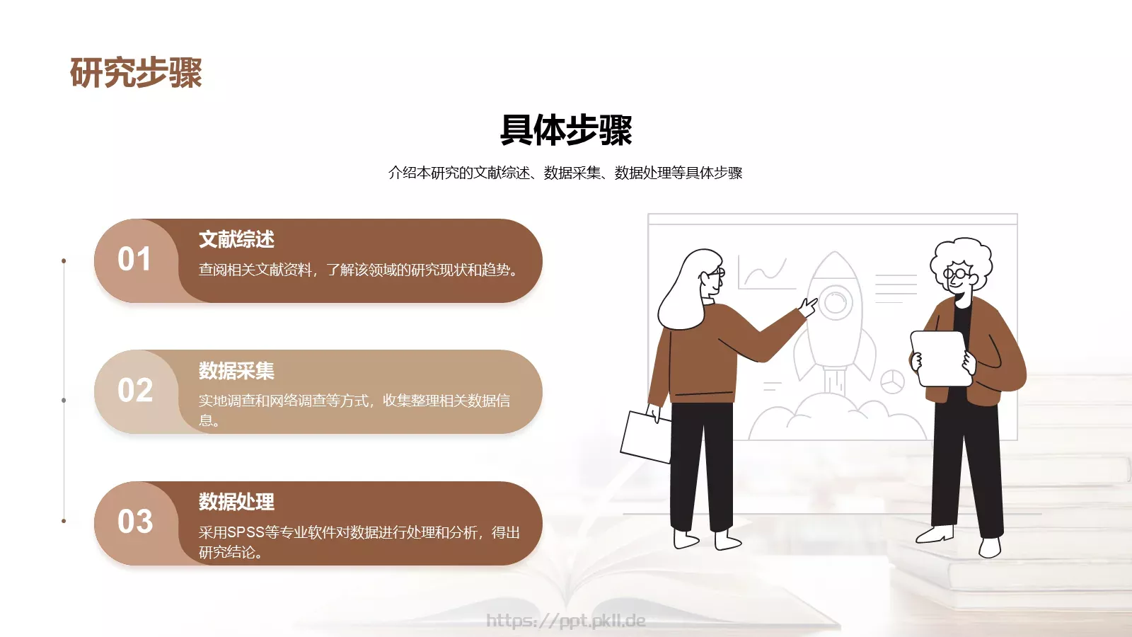 毕业论文开题答辩PPT模板 第 15 页预览图