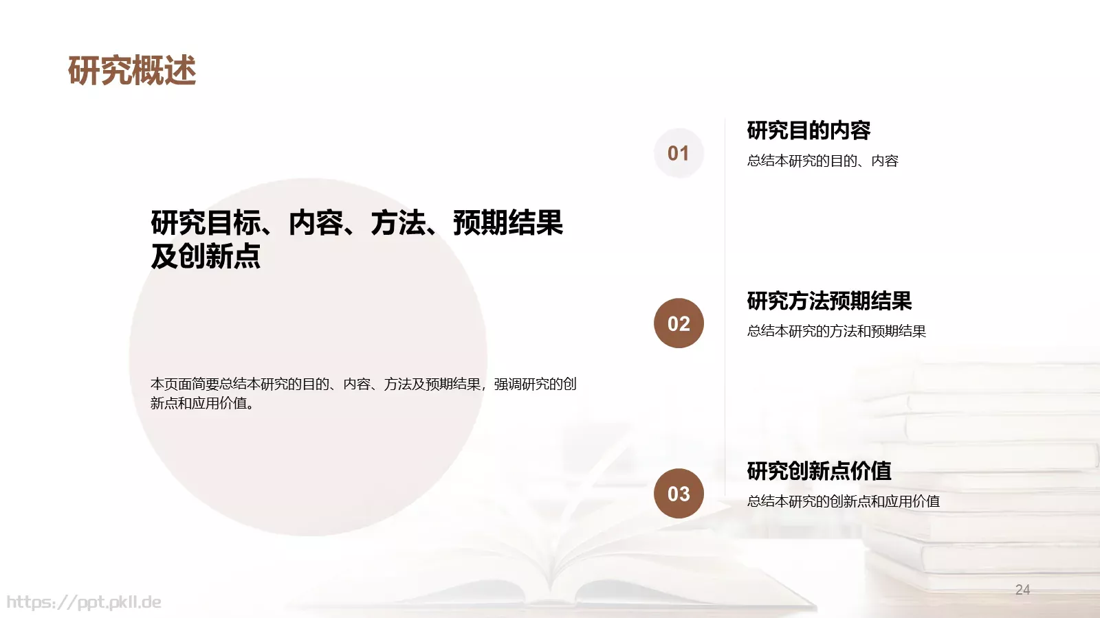 毕业论文开题答辩PPT模板 第 24 页预览图