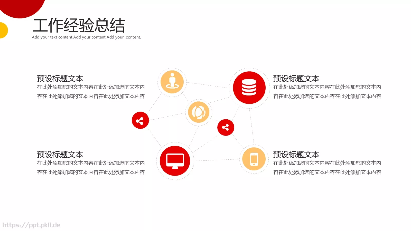 商务工作汇报PPT模板 第 16 页预览图