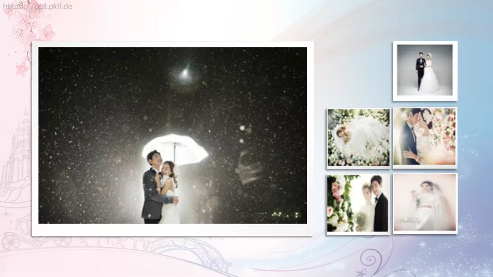 婚庆爱情PPT模板 第 8 页预览图