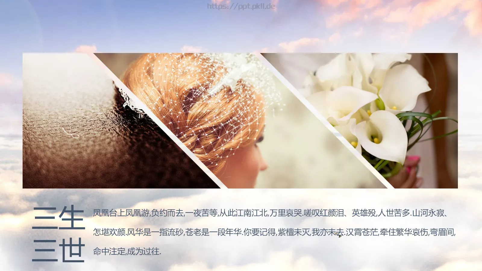 将爱情进行到底婚礼爱情PPT模板 第 2 页缩略图
