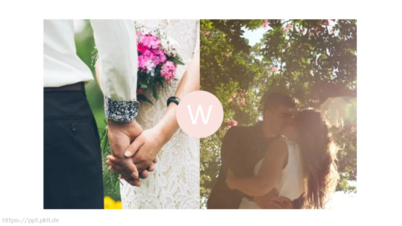 今天我们结婚吧婚礼爱情PPT模板 第 10 页预览图