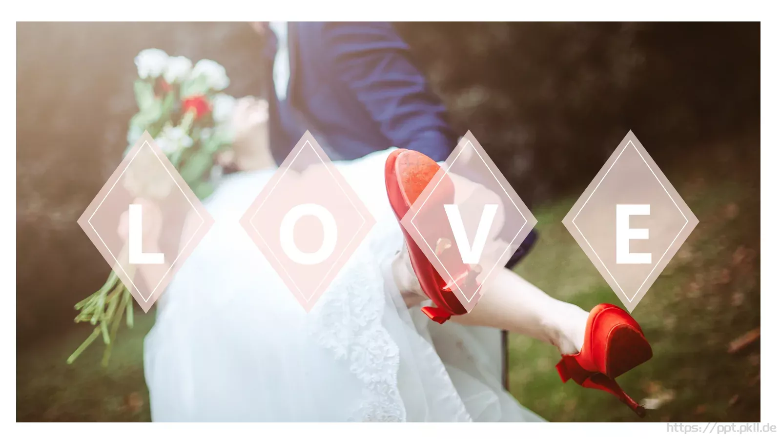 今天我们结婚吧婚礼爱情PPT模板 第 14 页预览图
