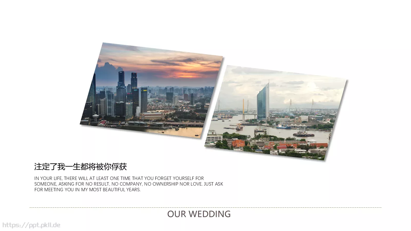 我们结婚啦婚礼相册PPT模板 第 19 页预览图