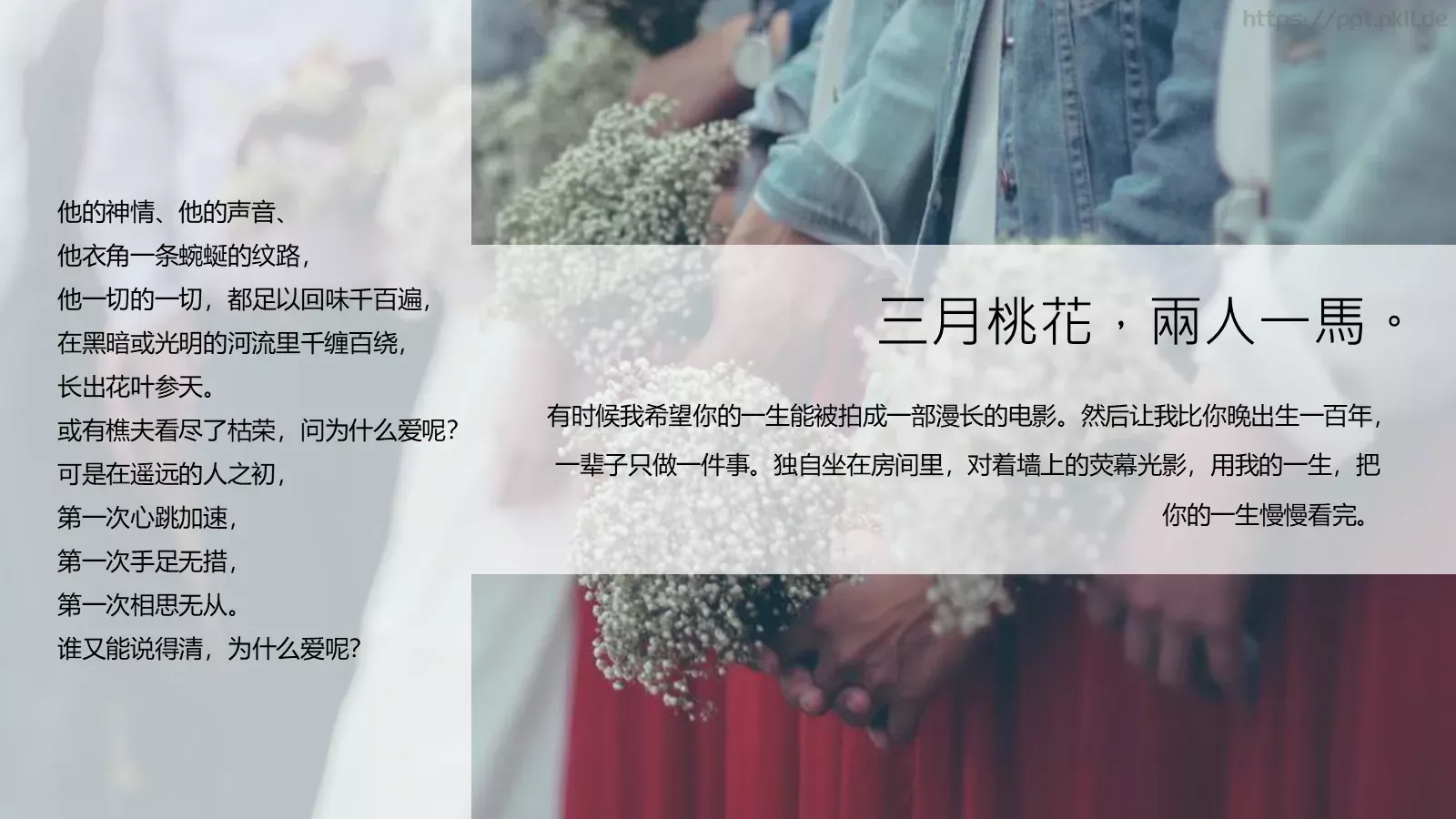 婚礼相册PPT模板 第 6 页预览图