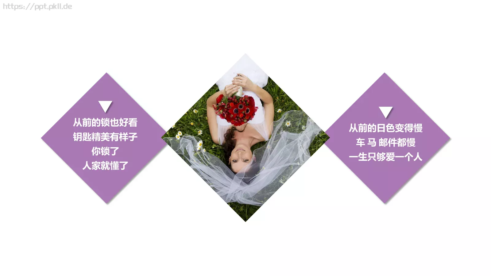 我们结婚啦婚礼祝福PPT模板 第 12 页预览图