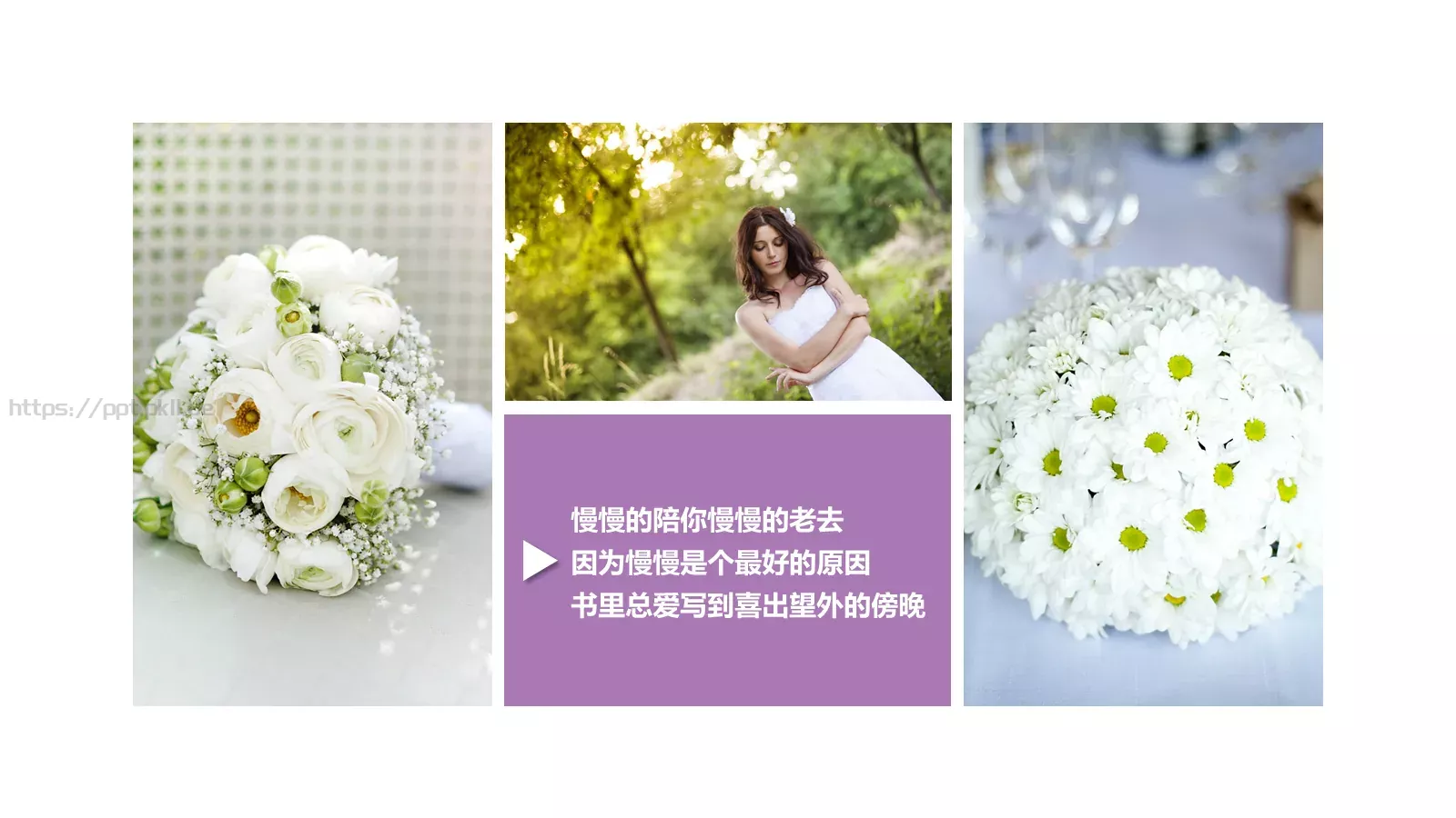 我们结婚啦婚礼祝福PPT模板 第 17 页预览图