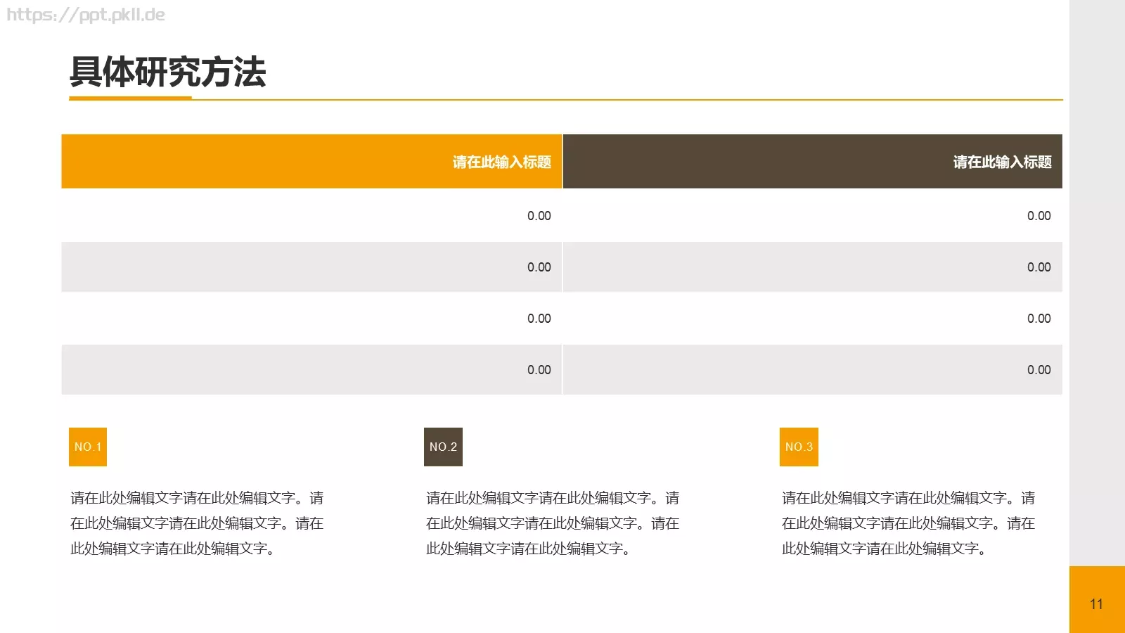 毕业论文答辩PPT模板 第 11 页预览图
