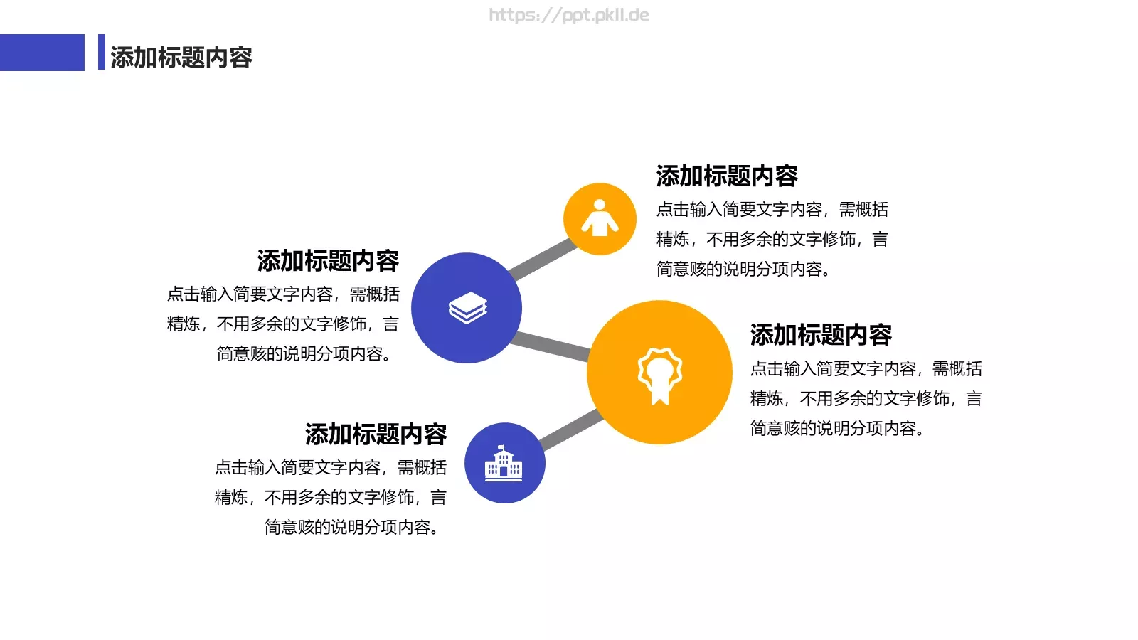 年中工作总结PPT模板 第 5 页预览图