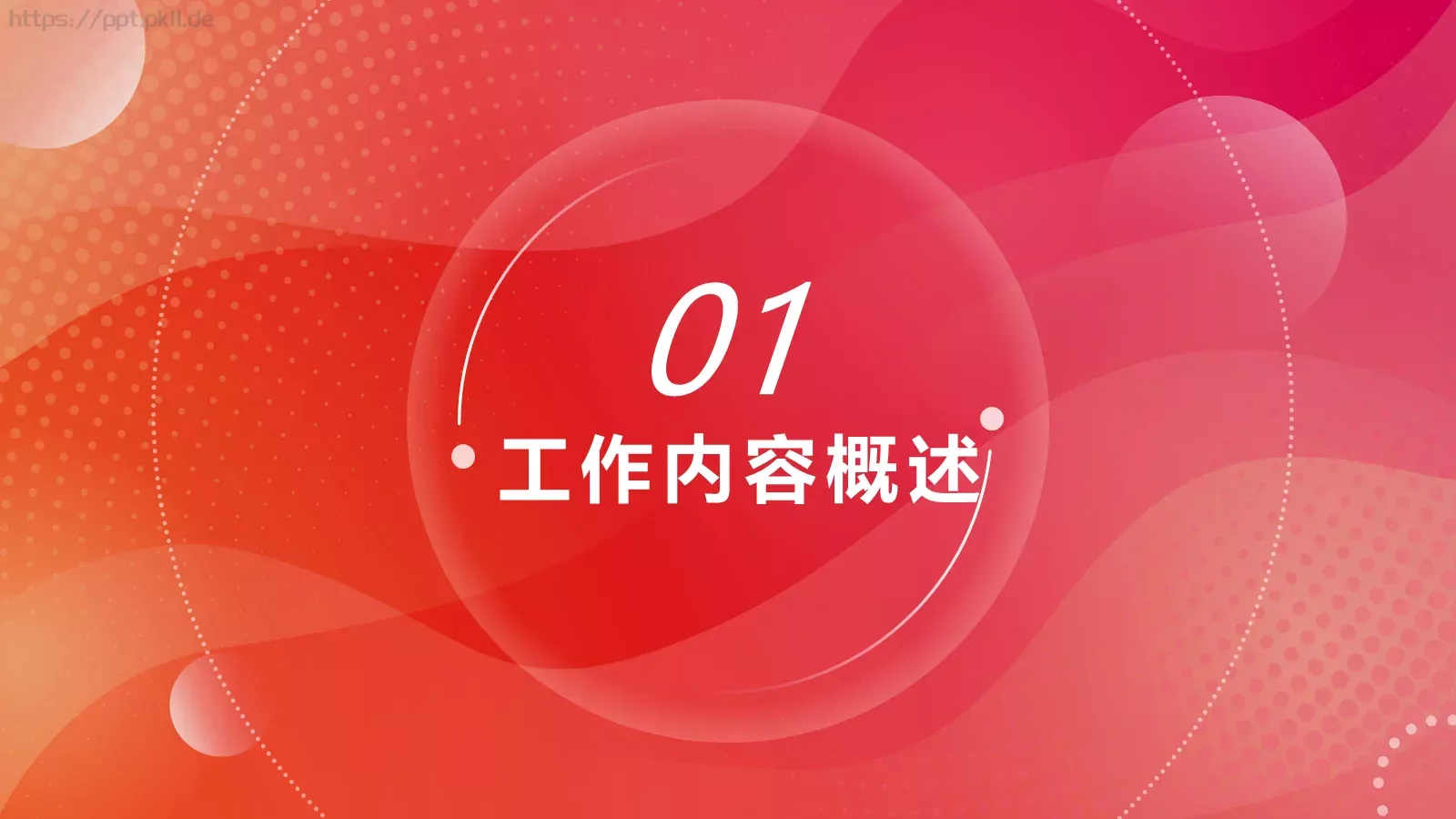 年度个人年终总结汇报PPT模板 第 3 页缩略图