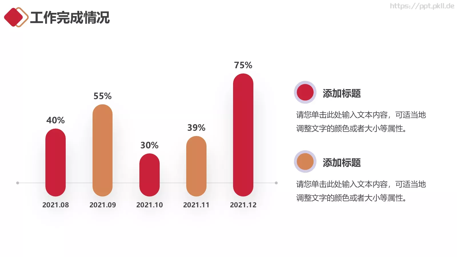 年终工作总结PPT模板 第 12 页预览图