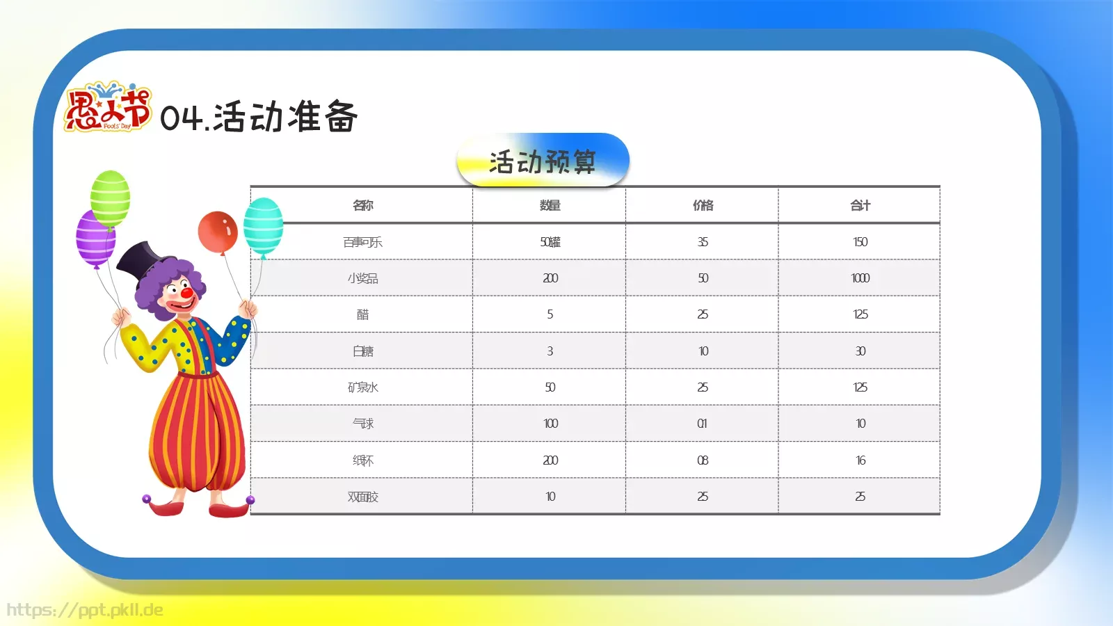 愚你同乐愚人节活动策划PPT模板 第 16 页预览图