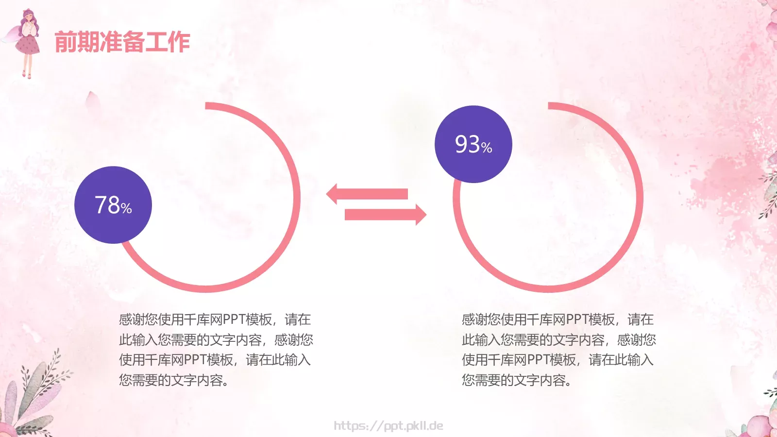 三八妇女节宣传通用PPT模板 第 10 页预览图