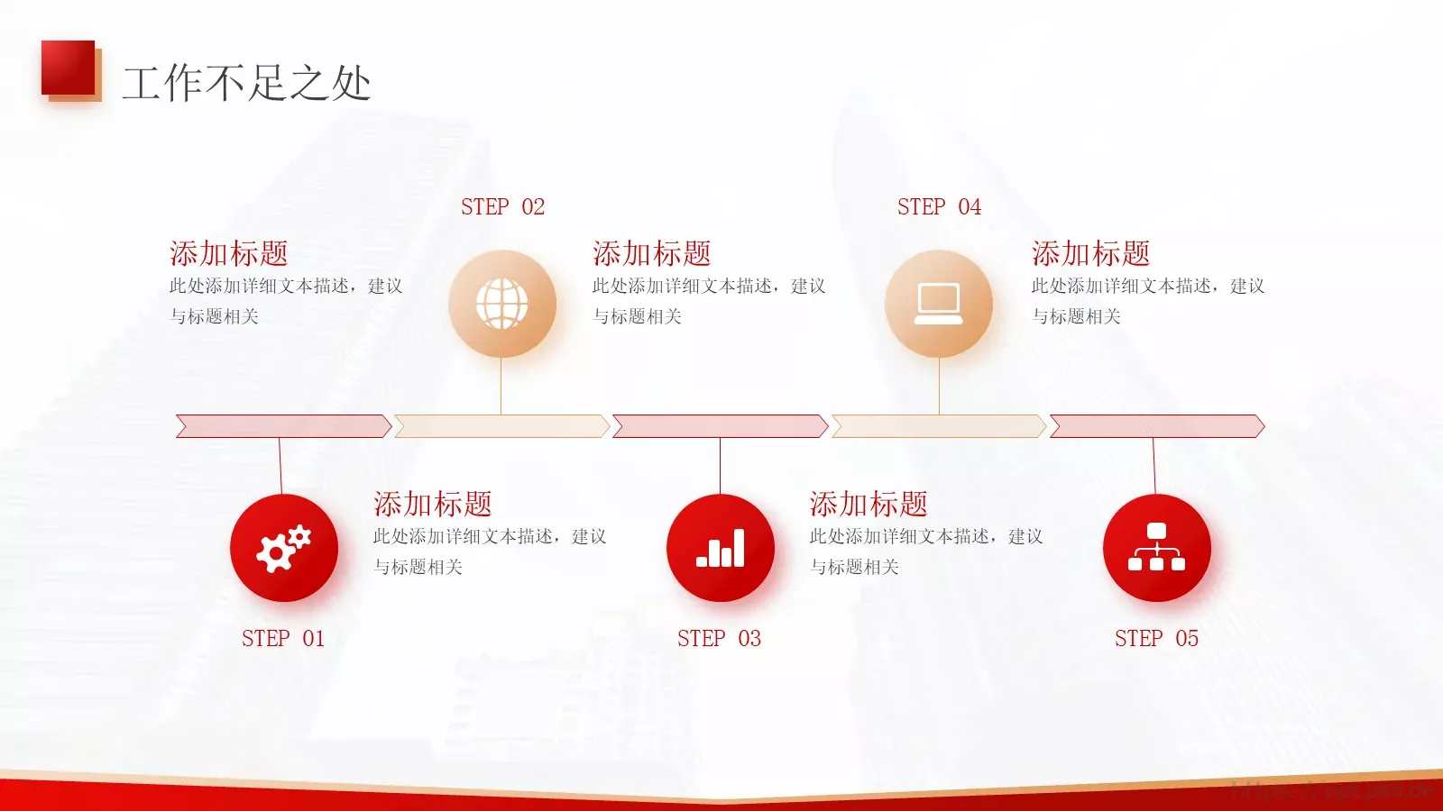 新年工作总结汇报PPT模板 第 15 页预览图