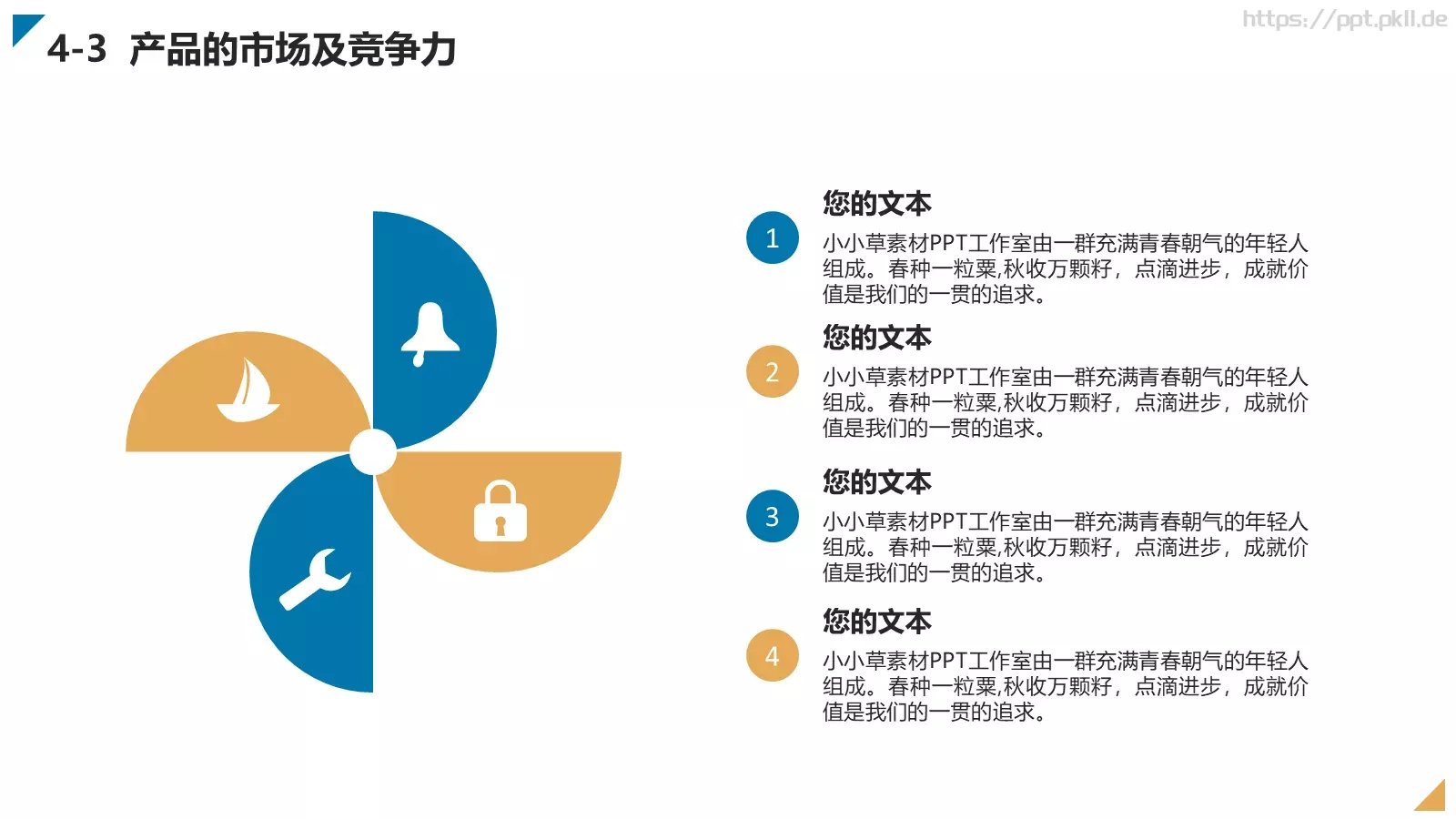 创业商业计划书PPT模板 第 17 页预览图