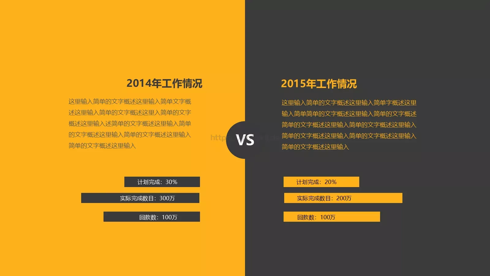 工作计划汇报PPT模板 第 15 页预览图