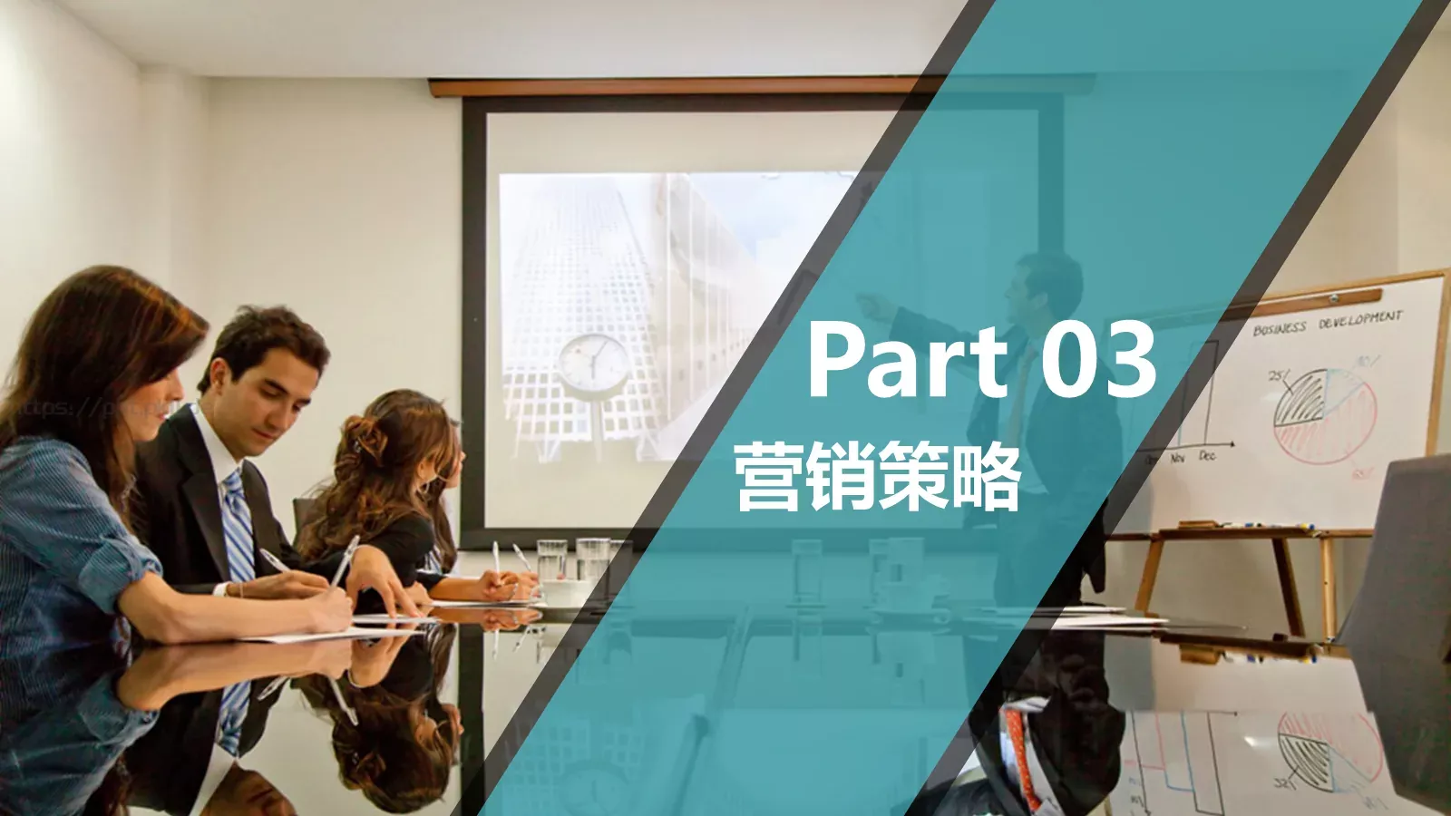 商业项目计划书PPT模板 第 19 页预览图
