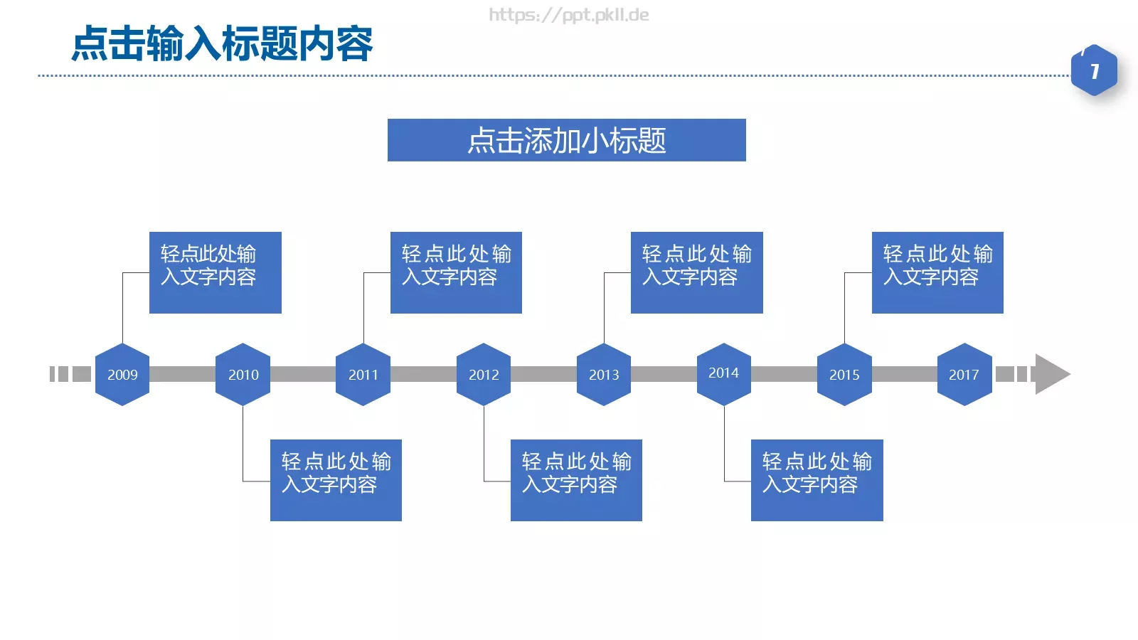 年度工作总结汇报PPT模板 第 7 页预览图