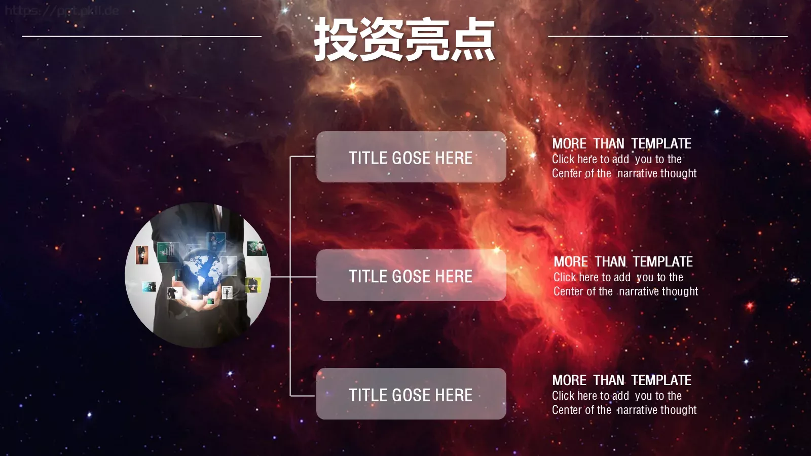 商业融资商业计划书PPT模板 第 5 页预览图
