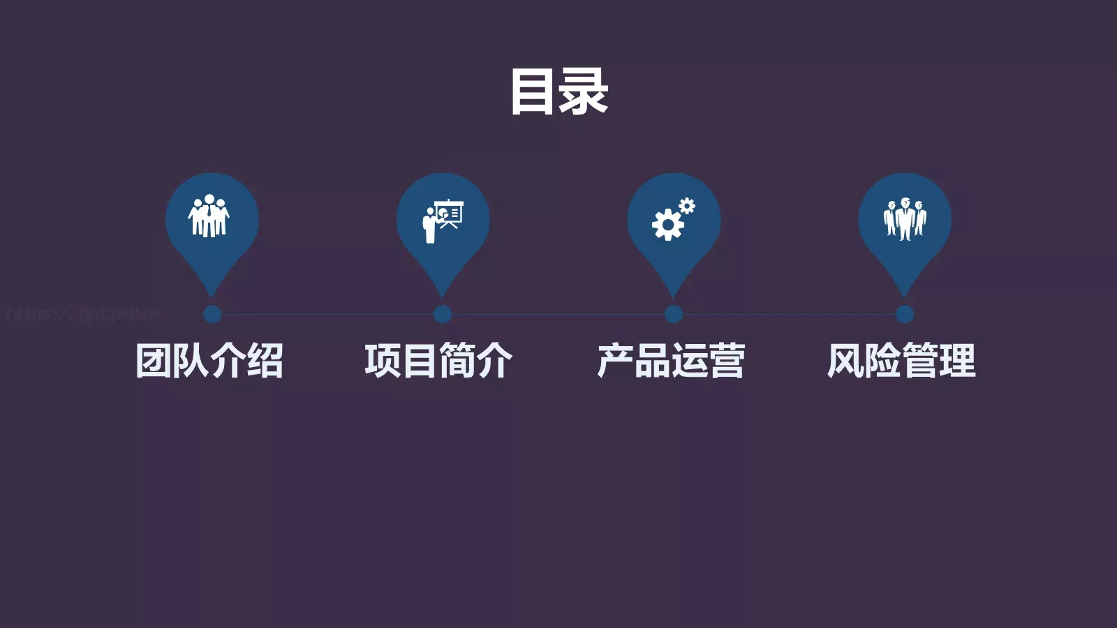 商业融资商业计划书PPT模板 第 2 页缩略图