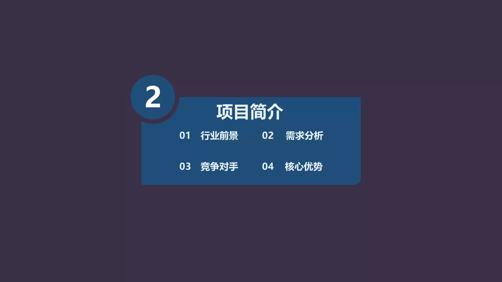 商业融资商业计划书PPT模板 第 8 页预览图