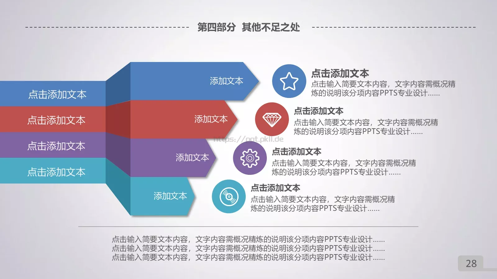 年终总结暨新年计划PPT模板 第 28 页预览图