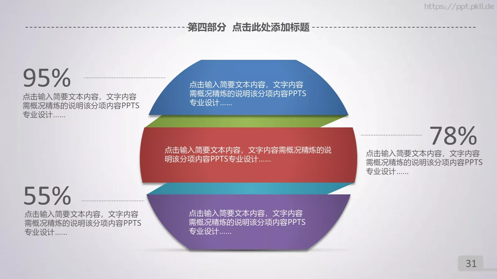 年终总结暨新年计划PPT模板 第 31 页预览图