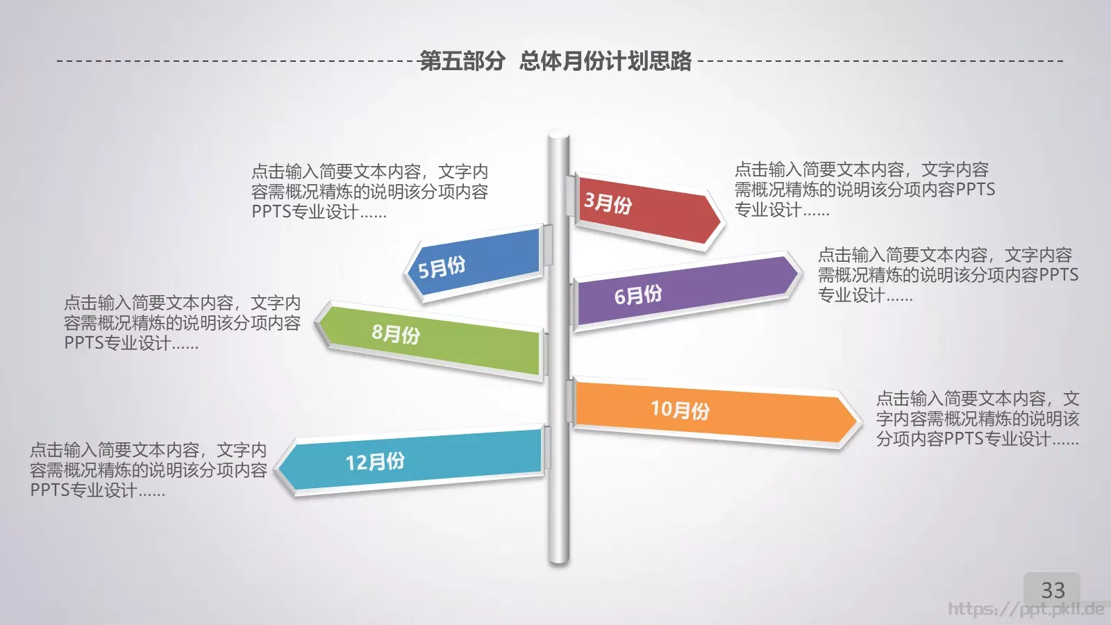 年终总结暨新年计划PPT模板 第 33 页预览图