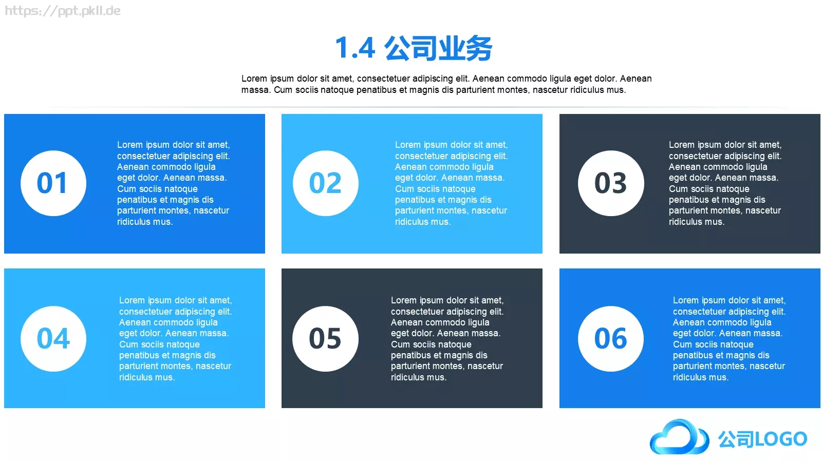 商业计划书PPT模板 第 7 页预览图