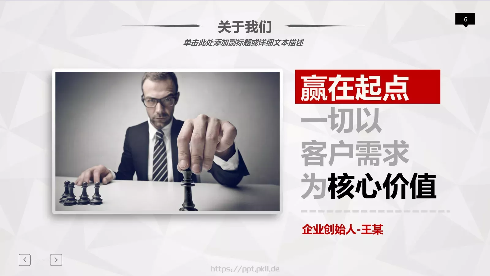 工作汇报PPT模板 第 6 页预览图