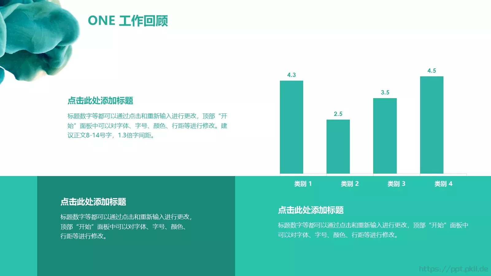时尚行业年终总结PPT模板 第 4 页缩略图