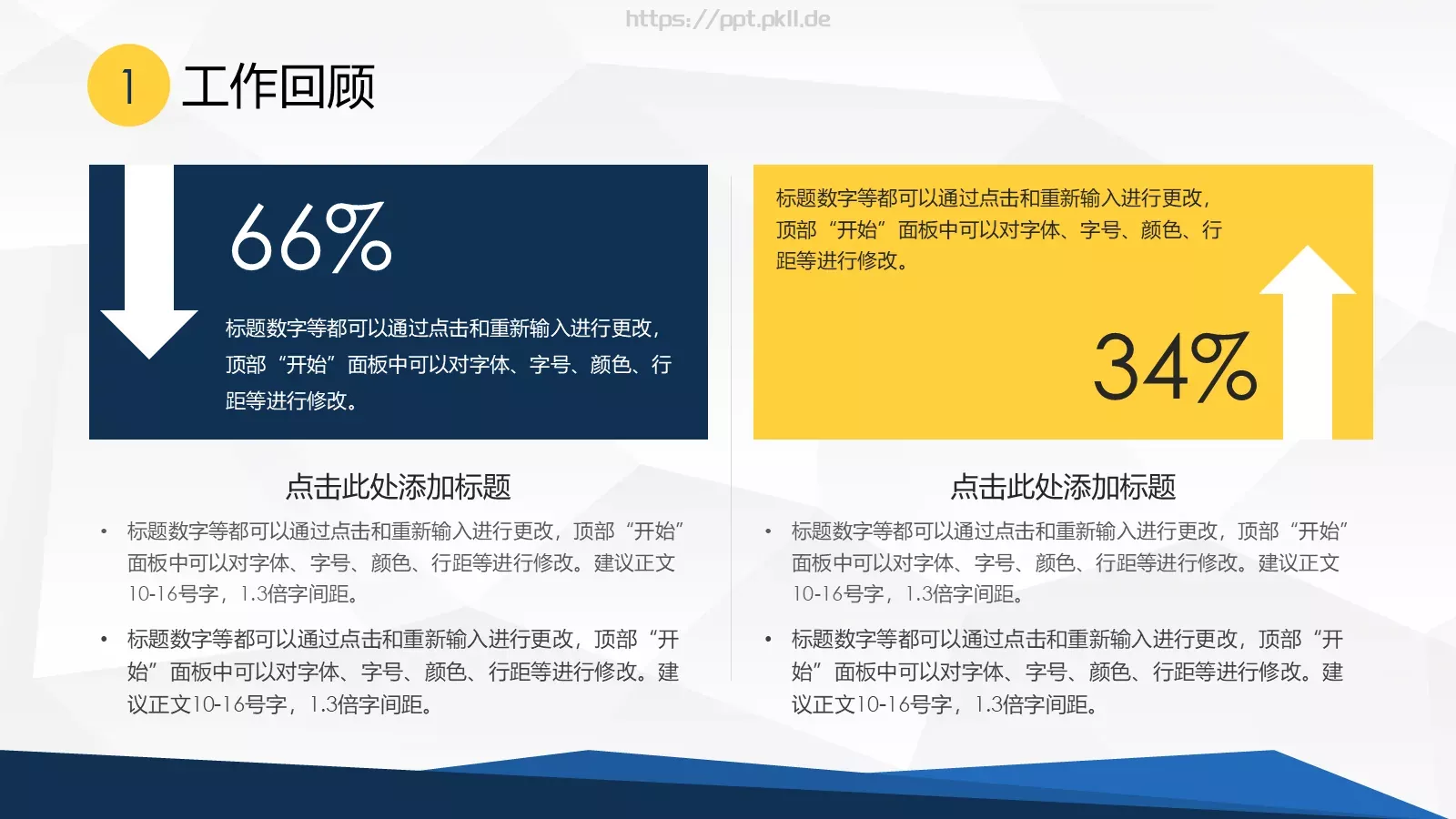 公司年终总结PPT模板 第 6 页预览图