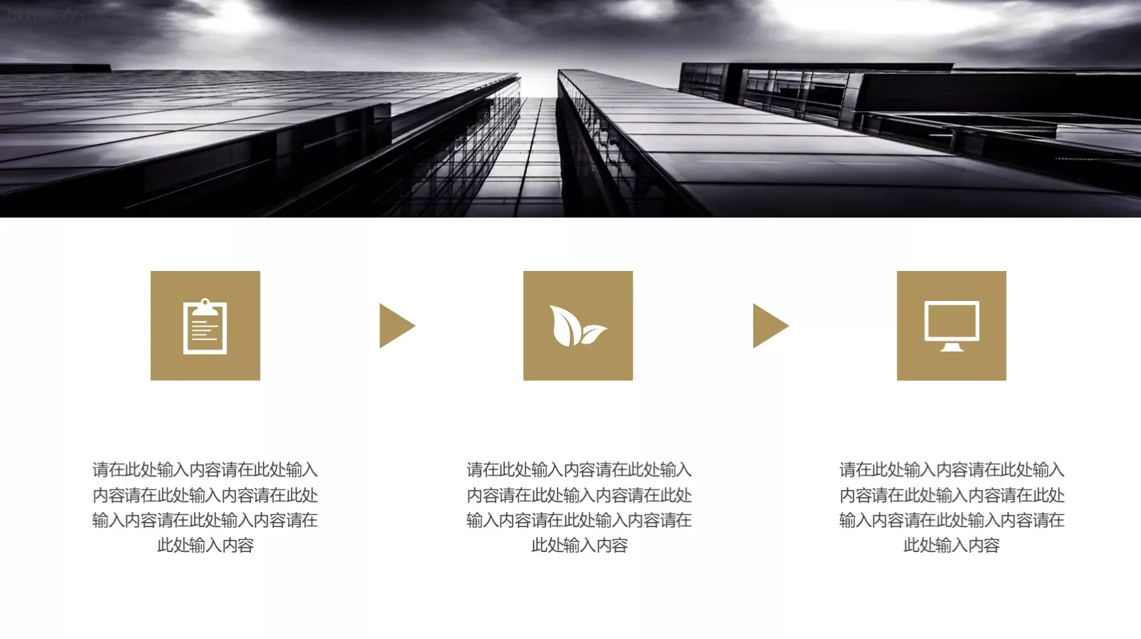 欧美商务汇报PPT模板 第 12 页预览图