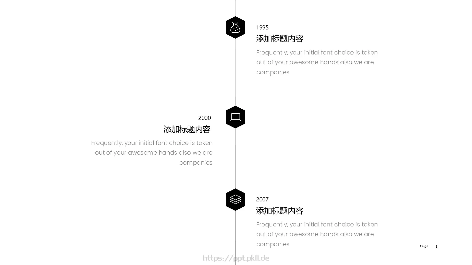 商务汇报通用PPT模板 第 8 页预览图