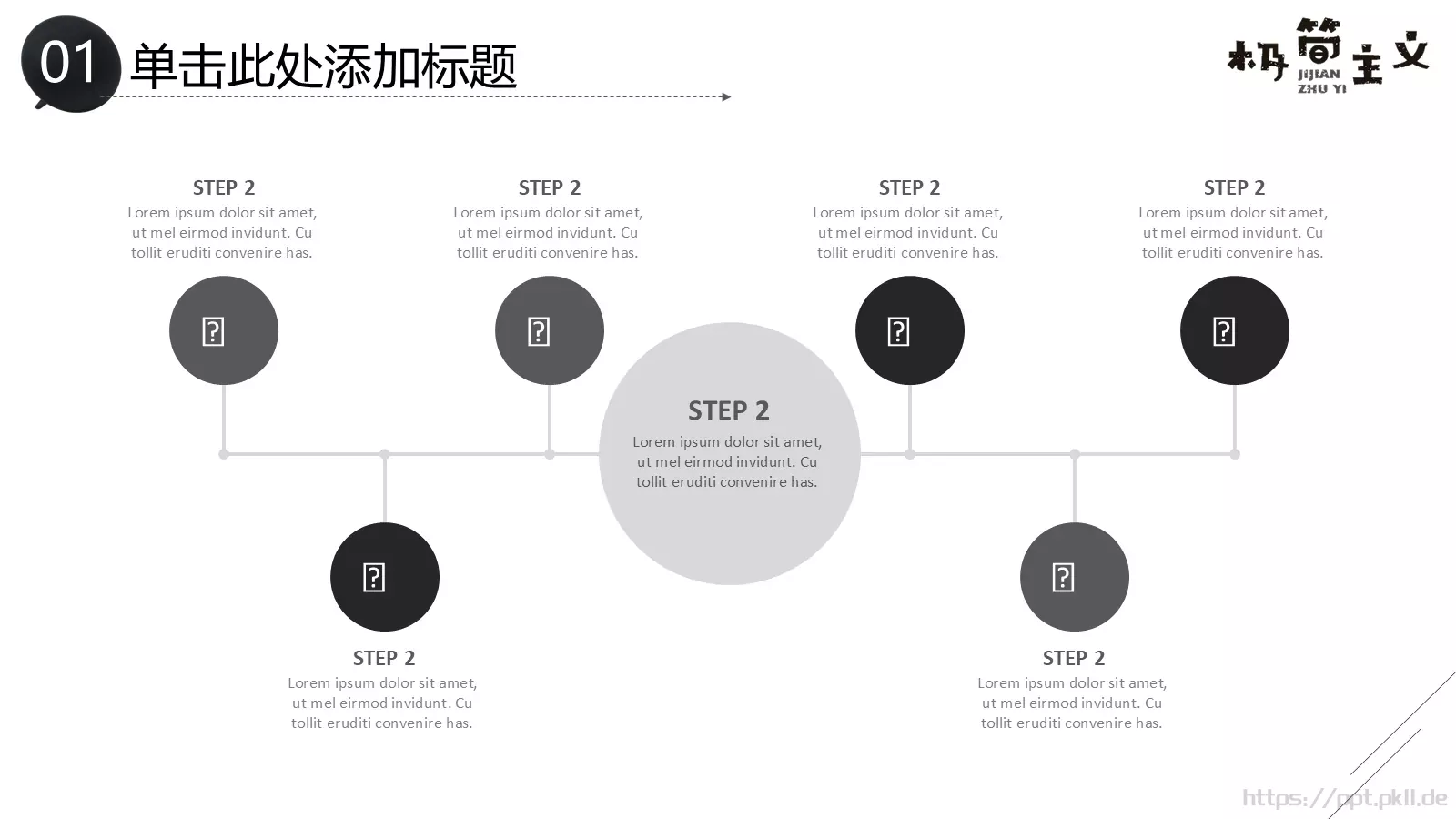 工作计划汇报PPT模板 第 10 页预览图