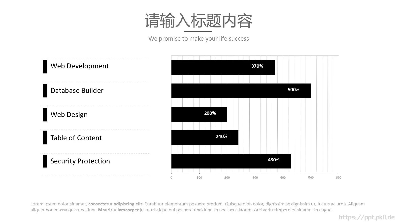 商务汇报黑白极简商务PPT模板 第 16 页预览图