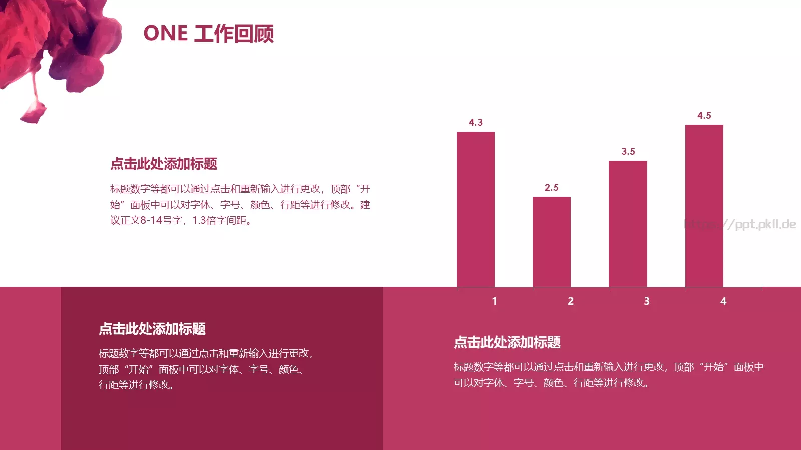 时尚行业年终总结PPT模板 第 4 页缩略图